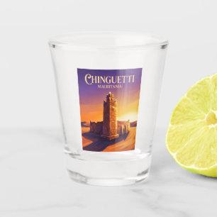 Friday Mosque Mauritania Shot Glass