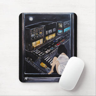 Friday Night Painting by Alfred Fox Mouse Pad