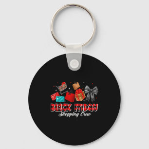Friday Shopng Squad Christmas Black Shopng Family  Key Ring