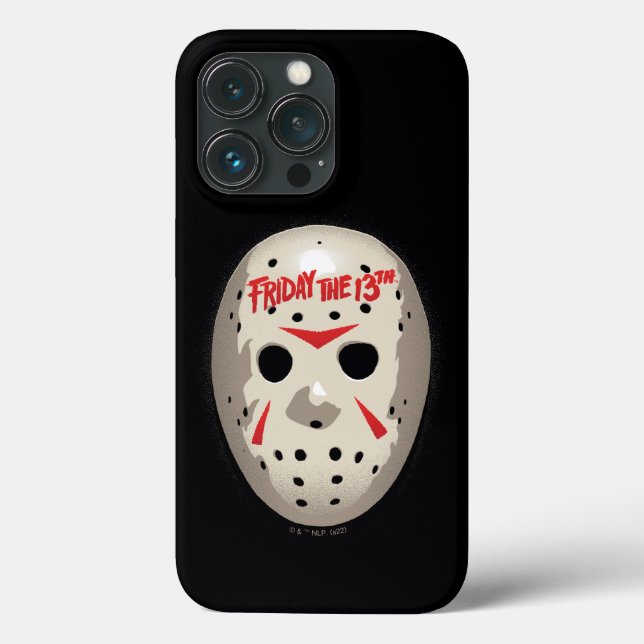 Friday the 13th | Hockey Mask Graphic Case-Mate iPhone Case (Back)