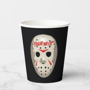 Friday the 13th   Hockey Mask Graphic Paper Cups