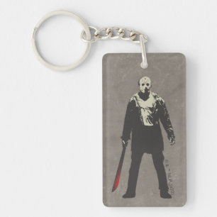 Friday the 13th   Jason Voorhees Character Art Key Ring