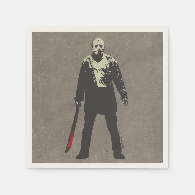 Friday the 13th | Jason Voorhees Character Art Napkin (Front)