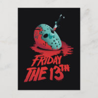 Friday the 13th | Knife Through Blue Hockey Mask