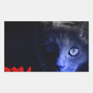 friday the 13th rectangular sticker