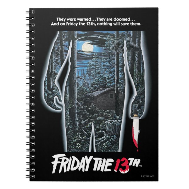 Friday the 13th | Silhouette Camp Theatrical Art Notebook (Front)