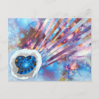 Friday's Child Collage Postcard