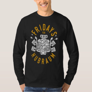 Fridays For Hubraum Car Tuning Climate Change Paro T-Shirt