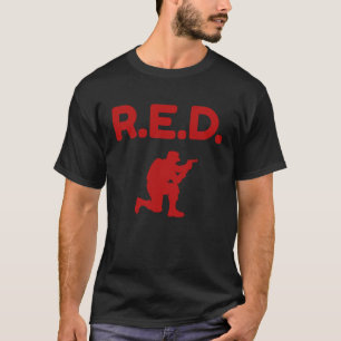 Fridays Military Wear Red Until They All Come Home T-Shirt