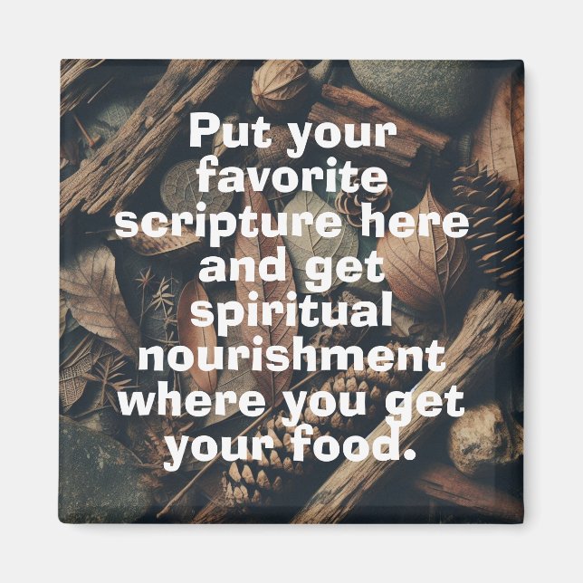 Fridge Faith Magnet (Front)