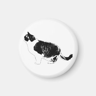 Fridge Feline, Calm Shape Magnet