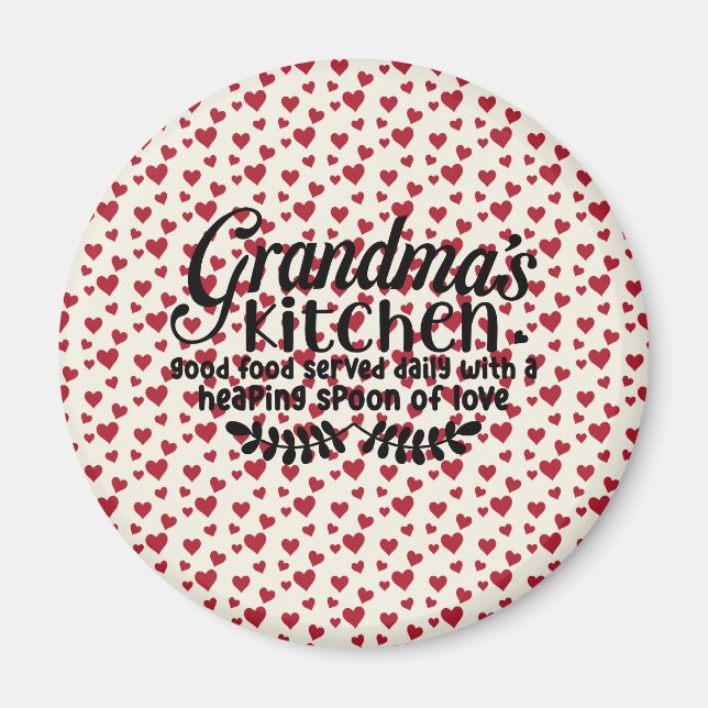 Fridge Magnet - Grandma's kitchen (Front)