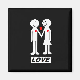 fridge magnet "love"
