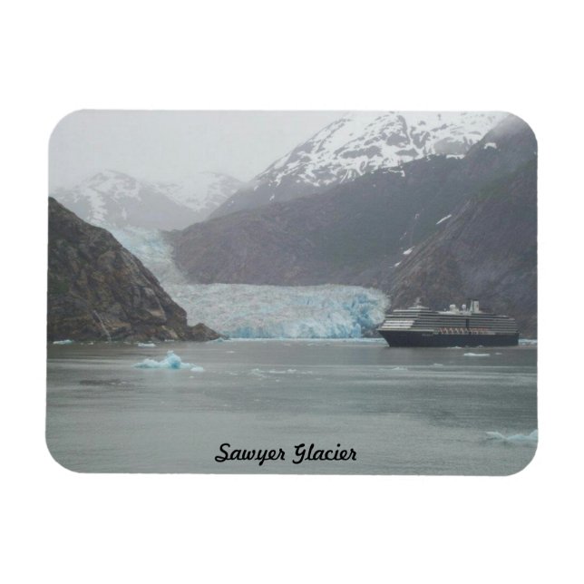 Fridge Magnet Sawyer Glacier (Horizontal)