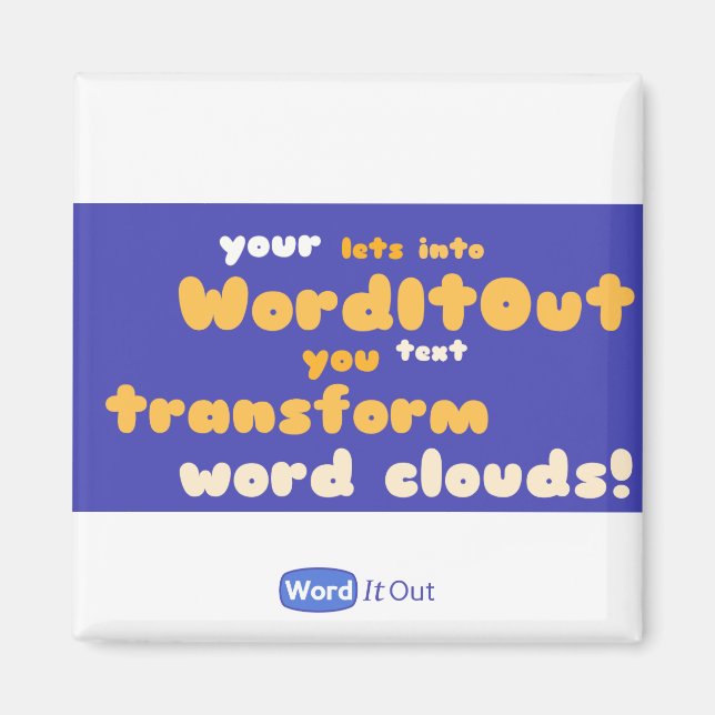 Fridge Magnets: fitted layout Magnet (Front)