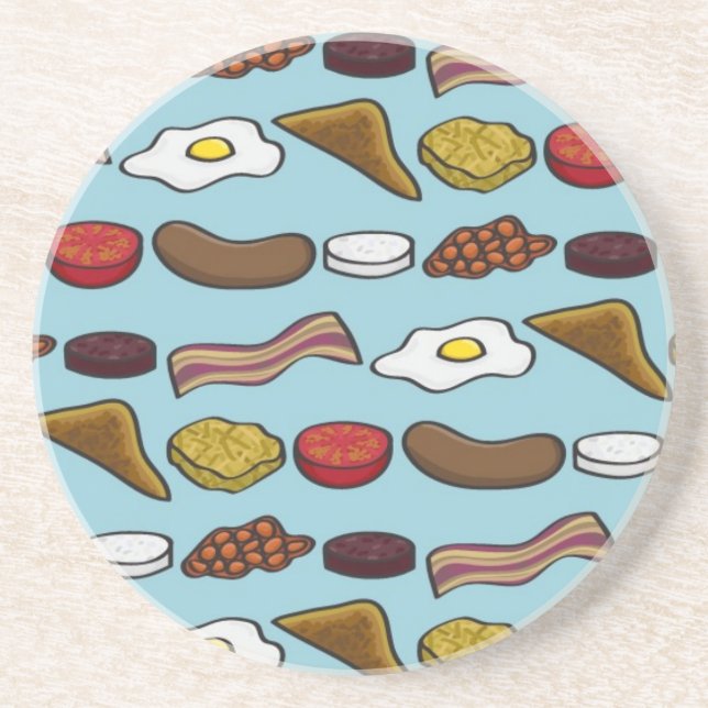 Fried Breakfast Coaster (Front)