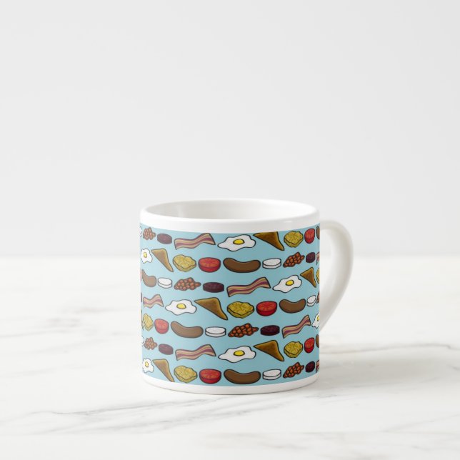 Fried Breakfast Espresso Cup (Front Right)