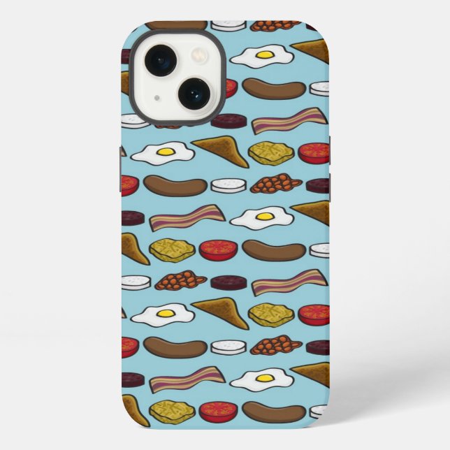 Fried Breakfast iPhone Case (Back)