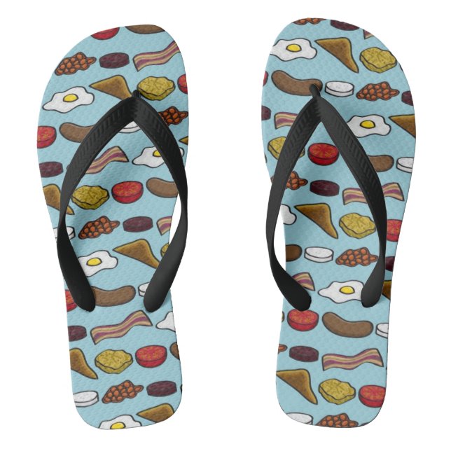 Fried Breakfast Jandals (Footbed)