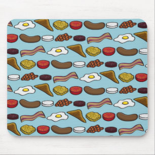 Fried Breakfast Mouse Pad