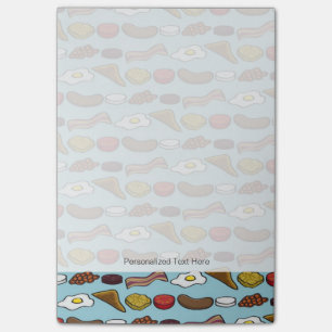 Fried Breakfast Post-it Notes