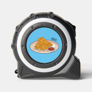 Fried chicken cartoon illustration 1
