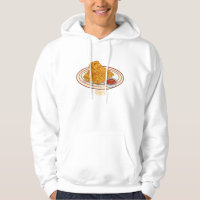 Fried chicken cartoon illustration