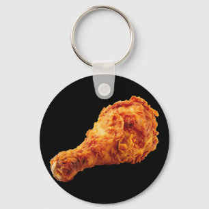 Fried Chicken Drumstick Funny Food Halloween Costu Key Ring