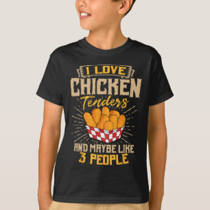 Fried Chicken Food Lover Restaurant Dish Chef Kitc T-Shirt