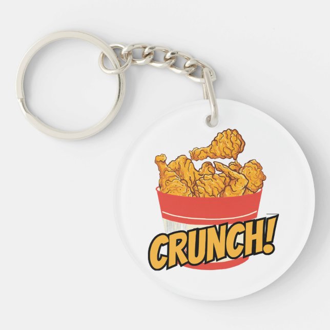 Fried-chicken Key Ring (Front)