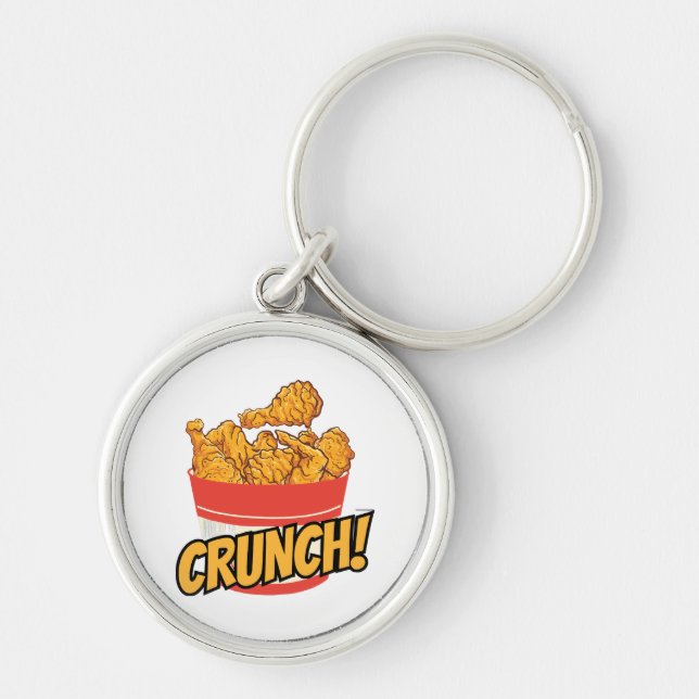 Fried-chicken Key Ring (Front)