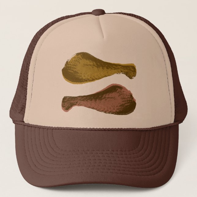 Fried Chicken Legs Trucker Hat (Front)