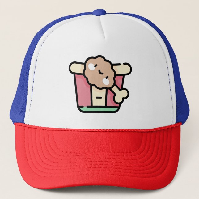 fried chicken trucker hat (Front)