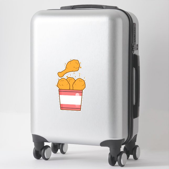 Fried Chicken With Bucket (Suitcase)