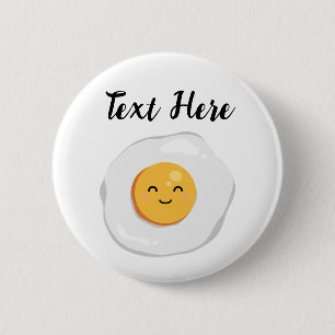 Fried Egg 6 Cm Round Badge