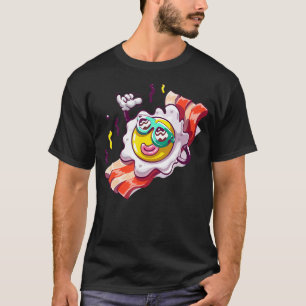Fried Egg And Bacon Enjoy Moment Your Life Summer T-Shirt