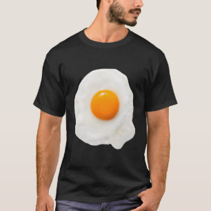 Fried Egg Halloween Yolk Breakfast Food T-Shirt
