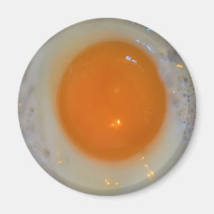 Fried egg magnet
