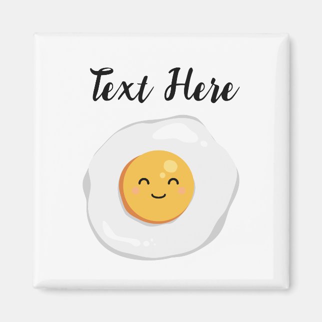 Fried Egg Magnet (Front)