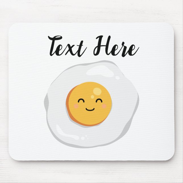 Fried Egg Mouse Pad (Front)