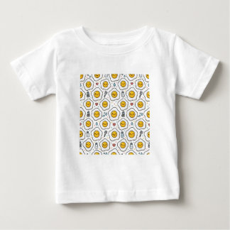 fried egg pattern baby T-Shirt