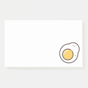 fried-egg post-it notes