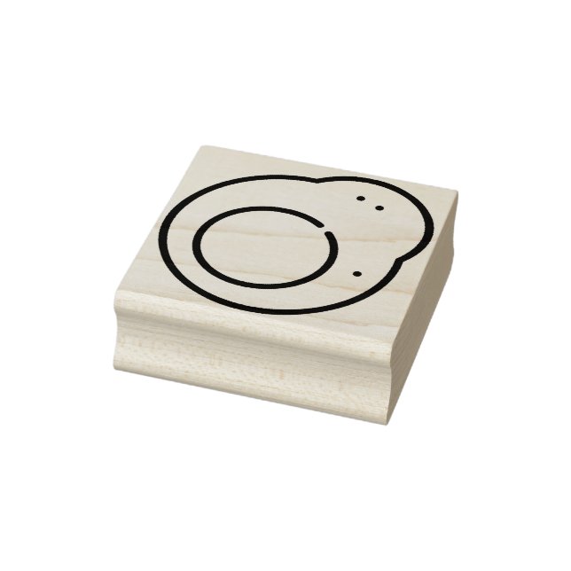 fried-egg rubber stamp (Stamp)