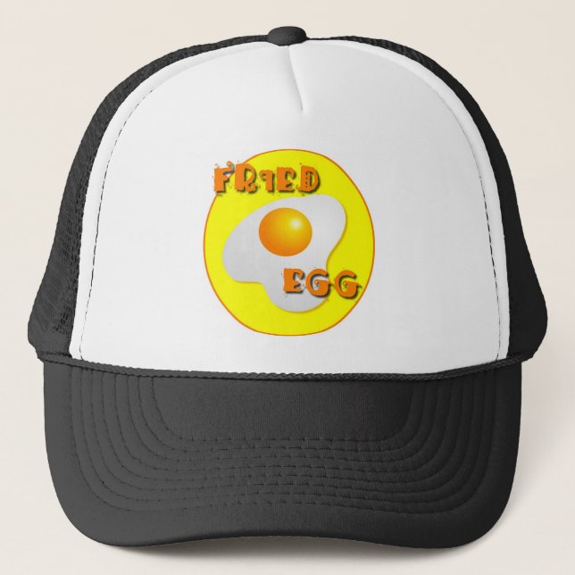 Fried Egg Trucker Hat (Front)