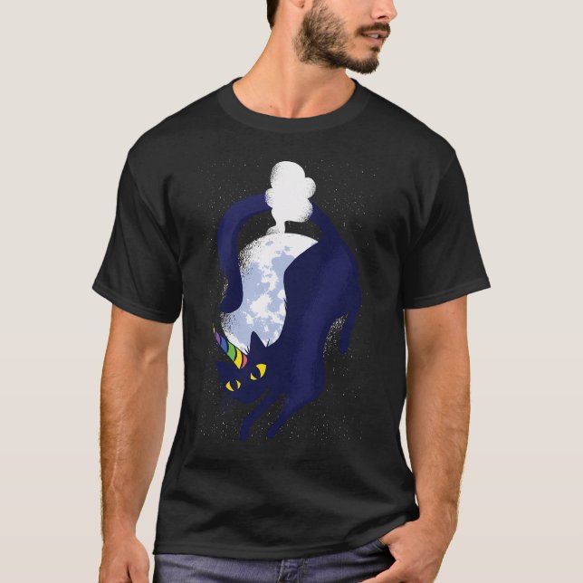 Fried egg with skull. T-Shirt (Front)