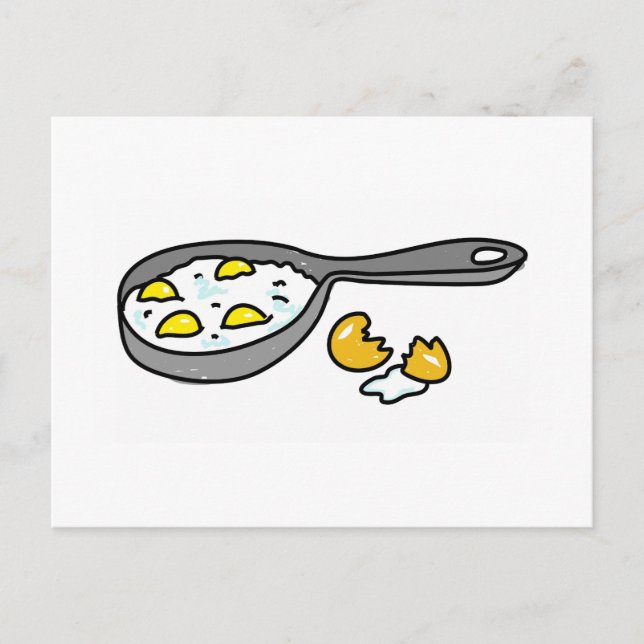 fried-eggs postcard (Front)