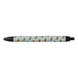 Fried Eggs Sunny side Up Black Ink Pen