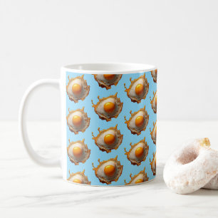 Fried Eggs Sunny side Up Coffee Mug
