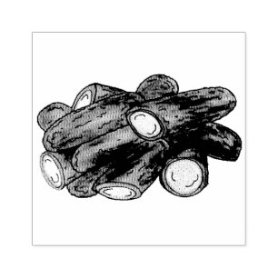 Fried Jalapeño Poppers Green Hot Jalapeno Pepper Rubber Stamp