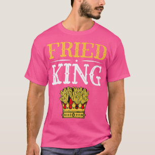 Fried King Potato Eater Vegetarian Tater Tot Frenc T-Shirt